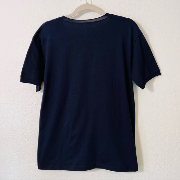 MAISON DE SOIL Homme Dark Navy Blue Shirt - Picture 5 of 8